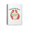 Guinea Pig Mom Spiral Notebook — Ruled Journal for Pet Lovers