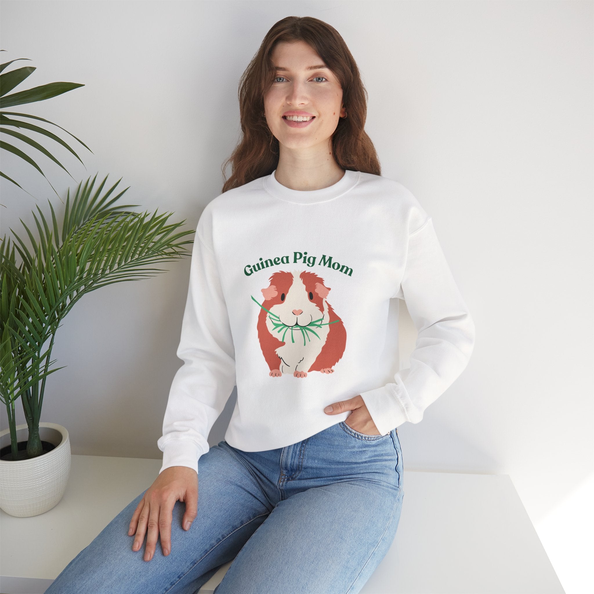Guinea Pig Mom Crewneck Sweatshirt