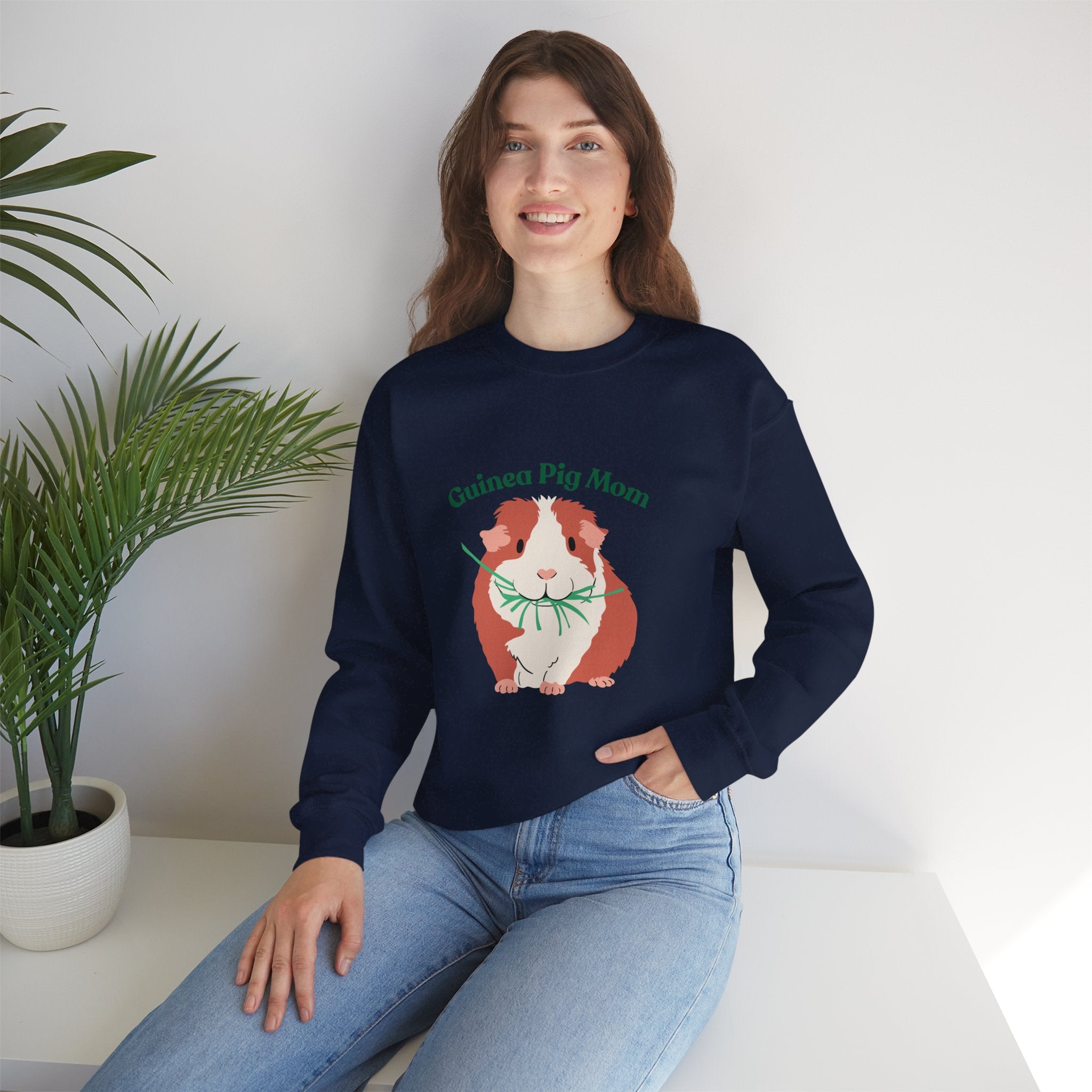 Guinea Pig Mom Crewneck Sweatshirt