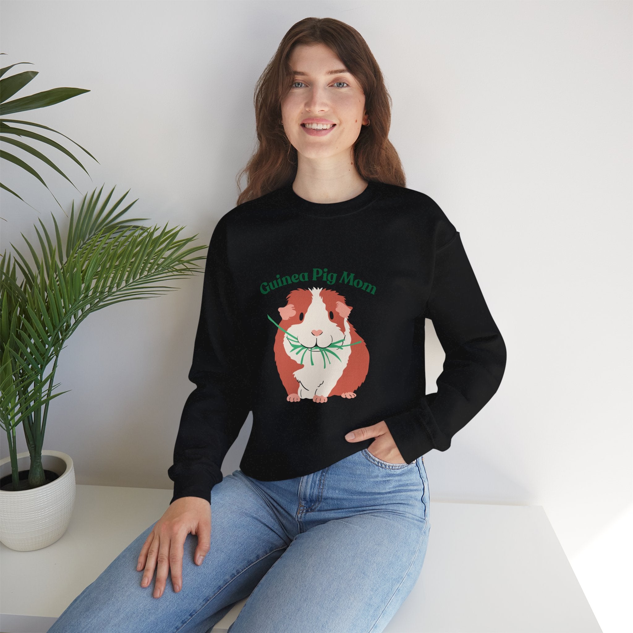 Guinea Pig Mom Crewneck Sweatshirt
